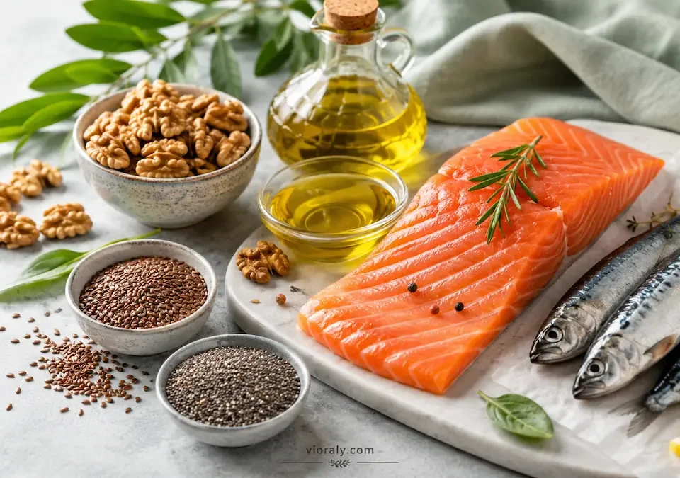 Омега-3 джерела: риба, рослинні продукти та добавки