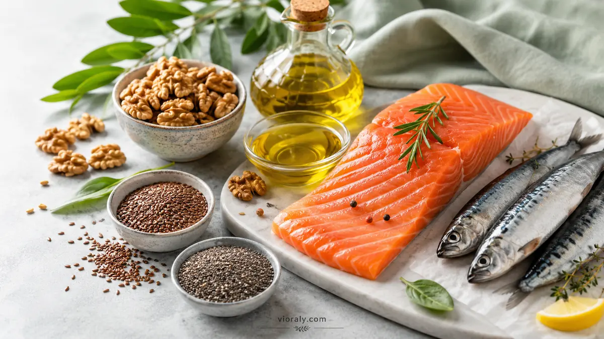 Омега-3 джерела: риба, рослинні продукти та добавки